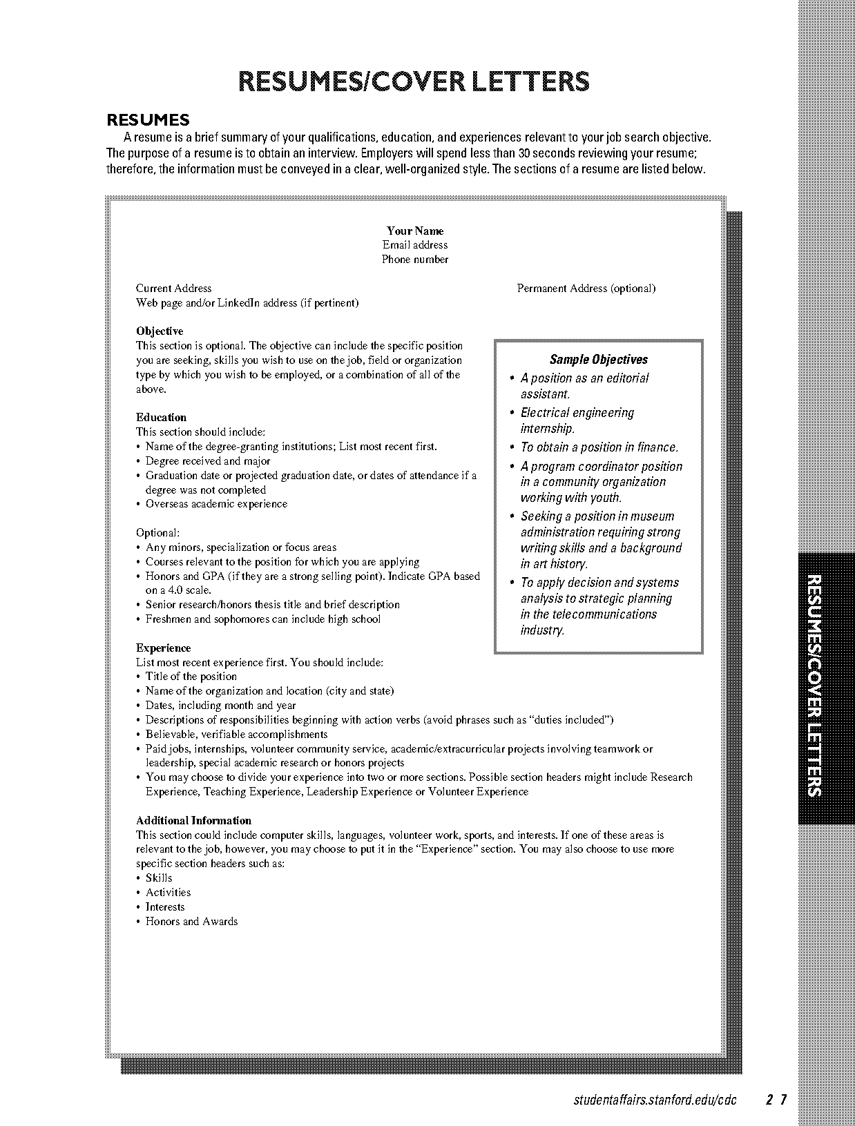 what to put on a resume with no experience engineer