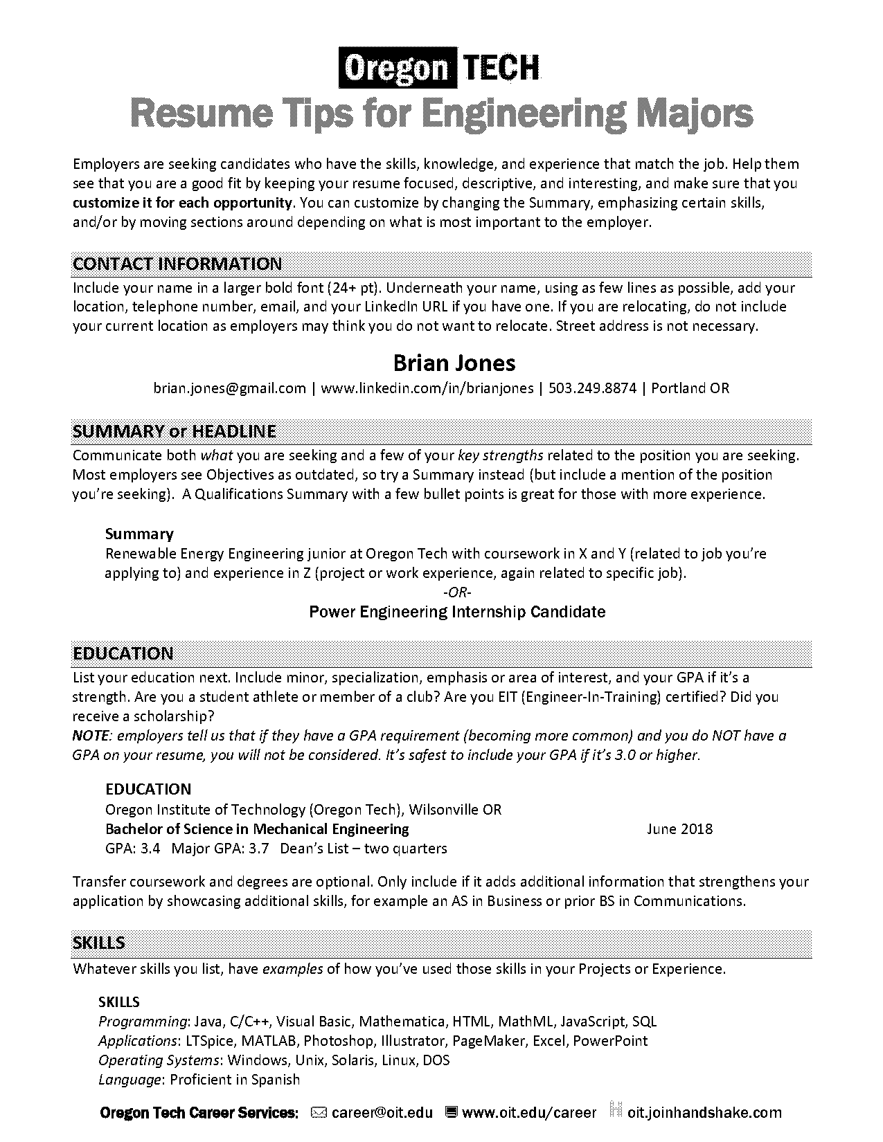 what to put on a resume with no experience engineer